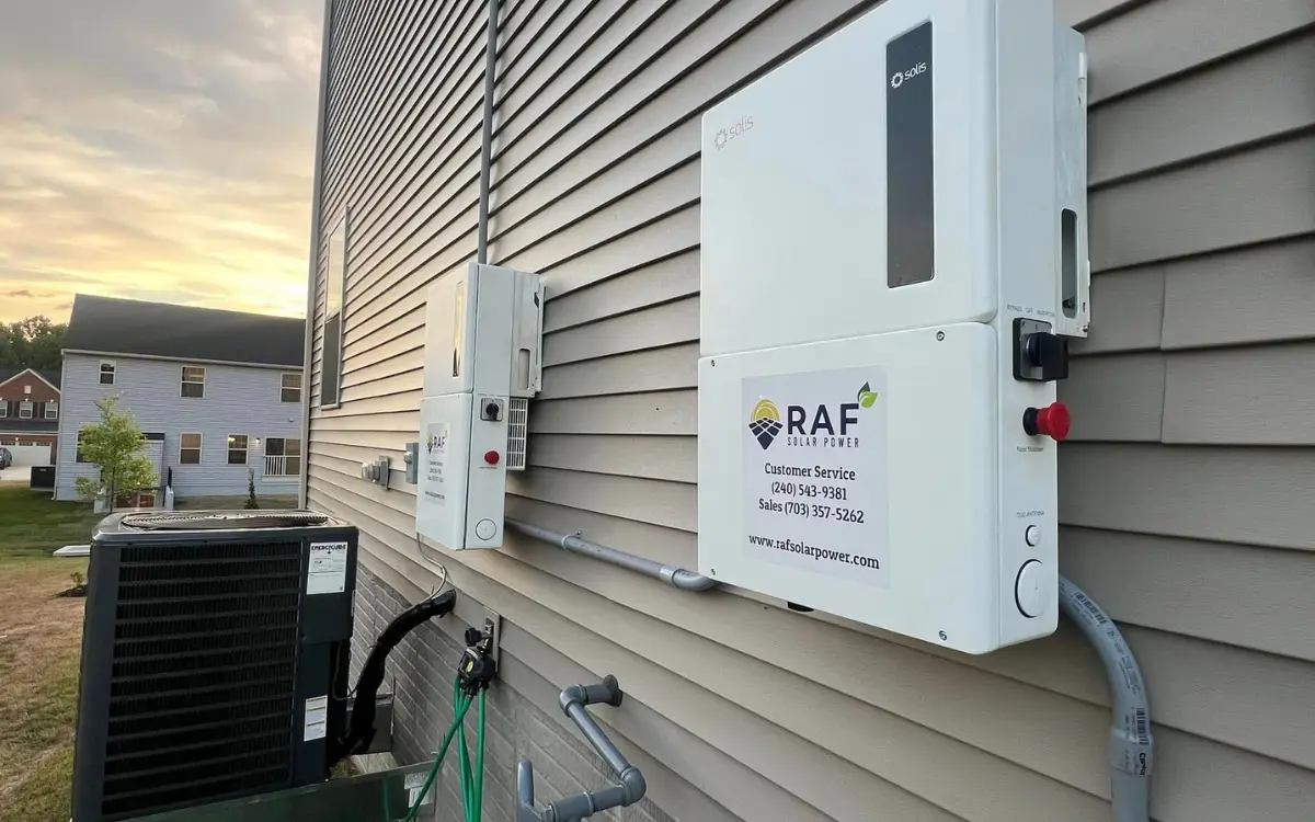 Instalacion De Baterias E Inversores Solares En Lanham Maryland