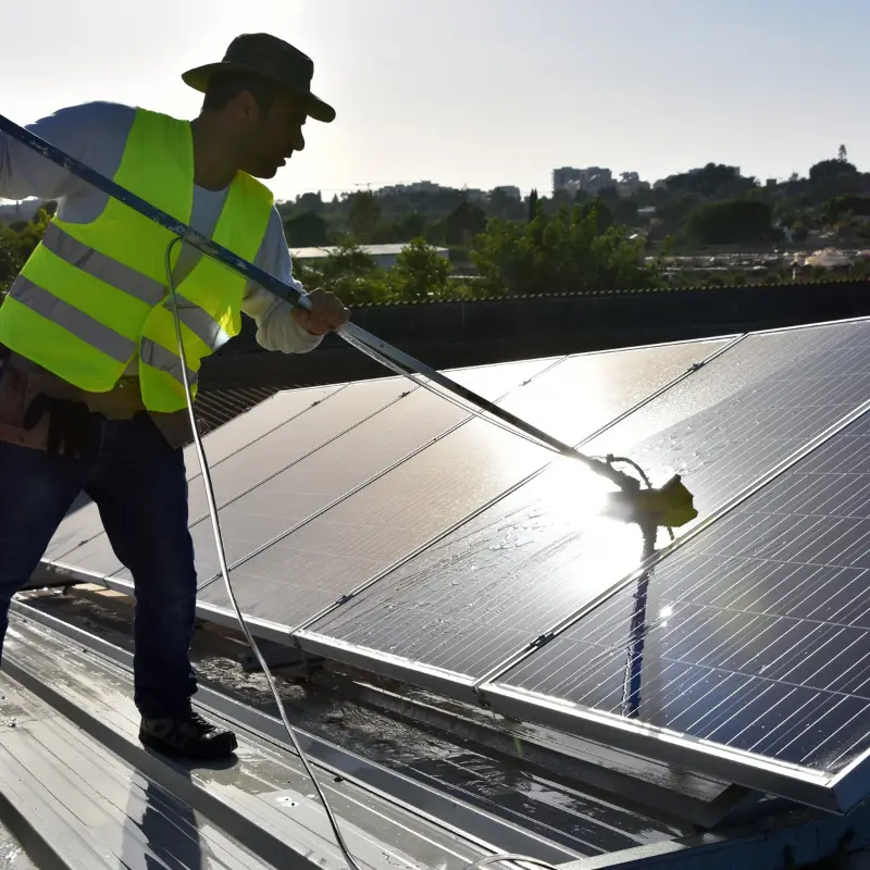 Limpieza De Paneles Solares En Maryland Y Virginia